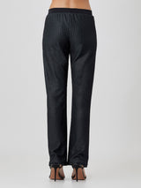 Jadea 4774 leggings pantalone maglia traforata e trasparenze colore nero