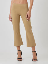 Jadea 4775 leggings capri in cotone elasticizzato colore biscotto