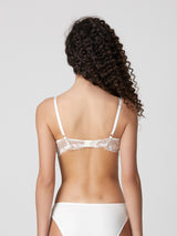 Jadea 4851 balconcino in pizzo floreale latte serie alisea