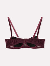 Jadea 4855 balconcino con pizzo prugna serie velaria