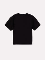 T-shirt 100% cotone oversize con stampa