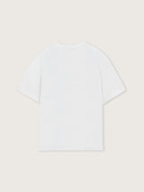 T-shirt 100% cotone oversize con stampa
