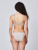Jadea 4958 coordinato push up e slip con pizzo crema