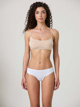 Brasiliana in cotone modal con retro doppiato