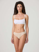 Brasiliana in cotone modal con retro doppiato