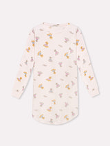 Jadea 5246 maximaglia cotone jersey a fantasia rosa serie Aurora