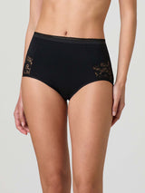 Culotte in cotone modal e pizzo