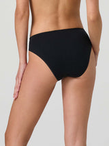 Slip in cotone modal e pizzo frontale