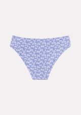 Jadea 6478 slip in cotone a fantasia con pizzo colore glicine serie Rea