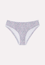 Jadea 6478 slip in cotone a fantasia con pizzo colore lavanda serie Rea