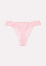 Jadea 6519 perizoma in cotone e pizzo colore rosa serie Andromeda