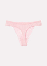 Jadea 6519 perizoma in cotone e pizzo colore rosa serie Andromeda