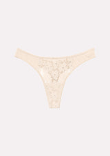 Jadea 6527 perizoma in cotone e pizzo colore avena serie Medea