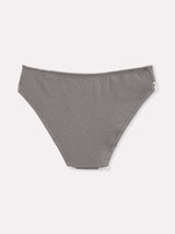 Jadea 6530 slip donna in cotone a costine con pizzo asfalto serie nebula