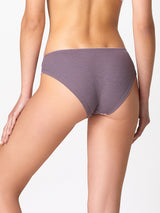 Jadea 6530 slip donna in cotone a costine con pizzo crepuscolo serie nebula