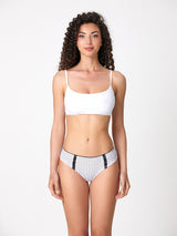 Jadea 6534 slip donna in cotone elasticizzato a fantasia seta serie luna