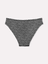 Jadea 6534 slip donna in cotone elasticizzato a fantasia nero serie luna