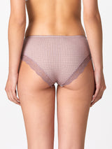 Jadea 6538 slip donna midi cotone fantasia vichi fango serie vega