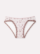 Jadea 6539 slip donna cotone elasticizzato a fiori crepuscolo serie celestia