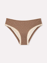 Jadea 6541 slip donna cotone elasticizzato fantasia mista tortora serie galaxia