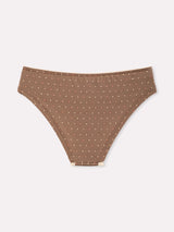 Jadea 6541 slip donna cotone elasticizzato fantasia mista tortora serie galaxia