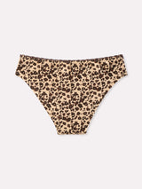 Jadea 6546 slip donna cotone fantasia maculata caffe serie levante