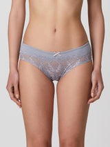 Jadea 6570 slip donna con pizzo trasparente grigio serie eterea