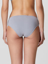 Jadea 6570 slip donna con pizzo trasparente grigio serie eterea