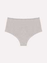 Jadea 6573 slip donna midi con pizzo trasparente grigio serie eterea