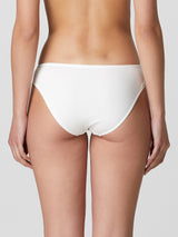 Jadea 6578 slip donna in pizzo floreale latte serie alisea