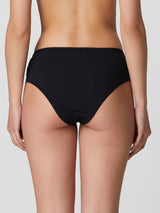 Jadea 6581 slip donna midi in pizzo floreale nero serie alisea