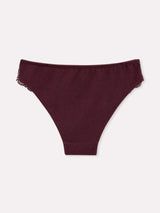 Jadea 6582 slip donna con pizzo prugna serie velaria