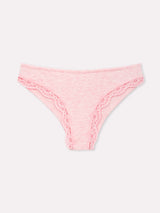 Jadea 6594 brasiliana in cotone e pizzo rosa serie nuvola