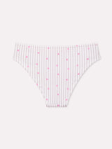 Jadea 6596 slip in cotone a fantasia grigio serie infinito