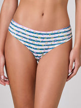 Jadea 6599 slip in cotone a fantasia mista bianco serie melodia