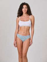 Jadea 6599 slip in cotone a fantasia mista bianco serie melodia