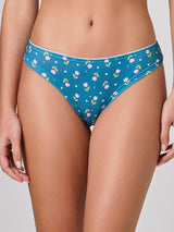 Jadea 6600 brasiliana in cotone a fantasia mista blu serie melodia