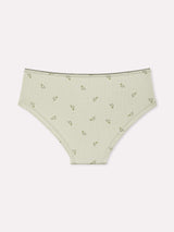 Jadea 6603 slip midi in cotone a costine stampa floreale timo serie essenza