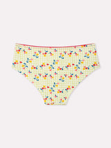 Jadea 6606 slip midi in cotone fantasia mista lemon serie alba