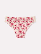 Jadea 6610 slip in cotone fantasia floreale seta serie desiderio