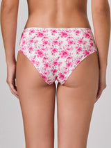 Jadea 6612 slip midi in cotone fantasia floreale seta serie desiderio