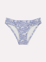 Jadea 6613 slip in cotone stampa effetto pizzo iris serie meraviglia