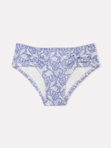 Jadea 6615 slip midi in cotone stampa effetto pizzo iris serie meraviglia