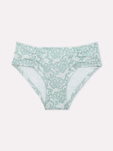 Jadea 6615 slip midi in cotone stampa effetto pizzo tiffany serie meraviglia