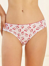 Jadea 6625 slip in cotone a fantasia mista bianco serie abbraccio
