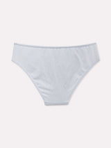 Jadea 6636 slip in cotone e pizzo trasparente fiordaliso serie alma