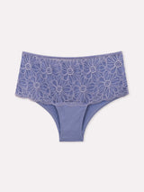 Jadea 6659 slip midi in cotone e pizzo iris serie minerva
