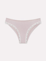 Jadea 6661 Brasiliana in cotone elasticizzato a costine rosa
