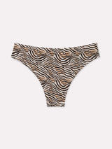 Jadea 6664 brasiliana in cotone elasticizzato con stampa animalier crema