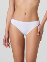 Slip vita bassa in cotone bielastico (3 pezzi)